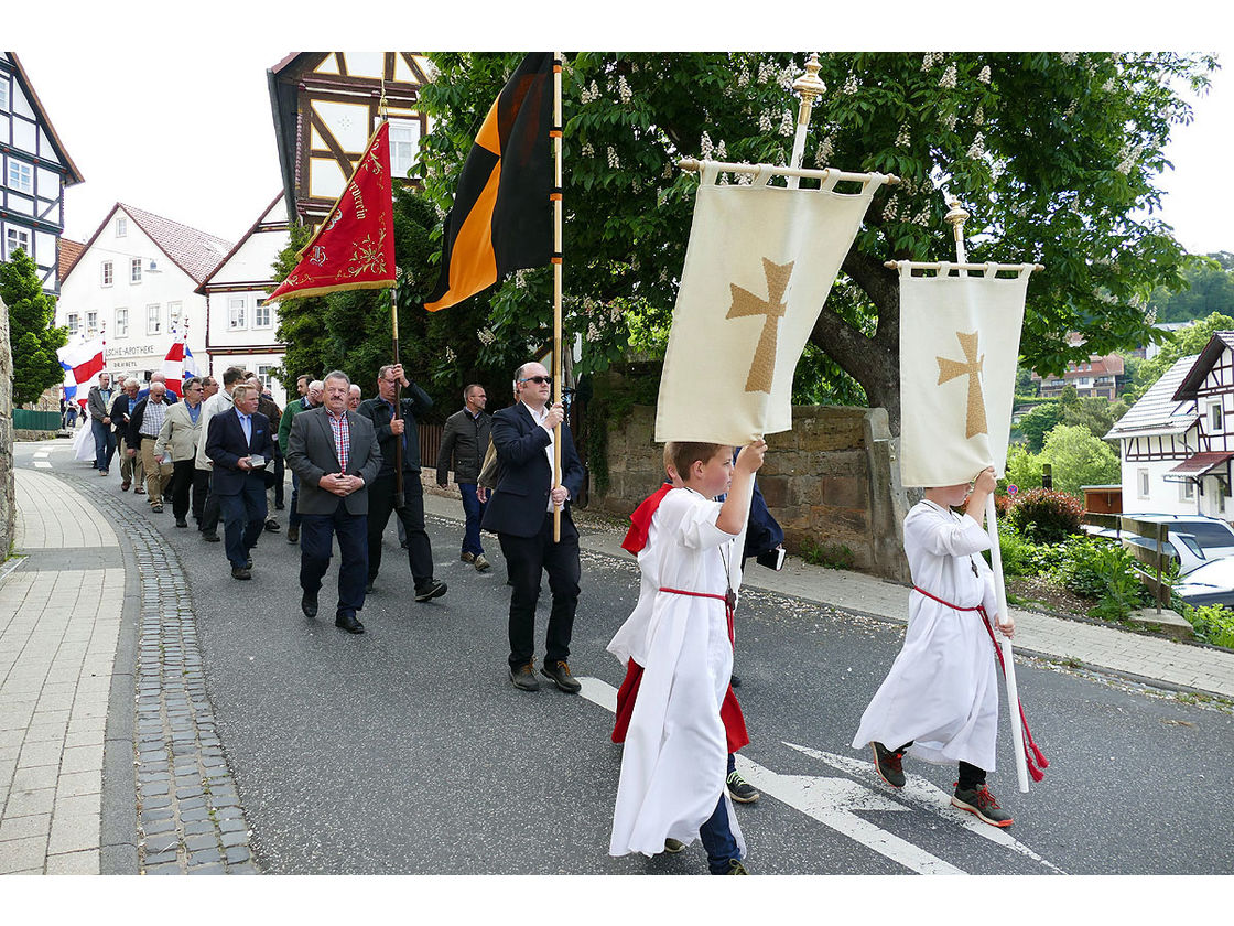 Bittprozession an Christi Himmelfahrt (Foto: Karl-Franz Thiede)